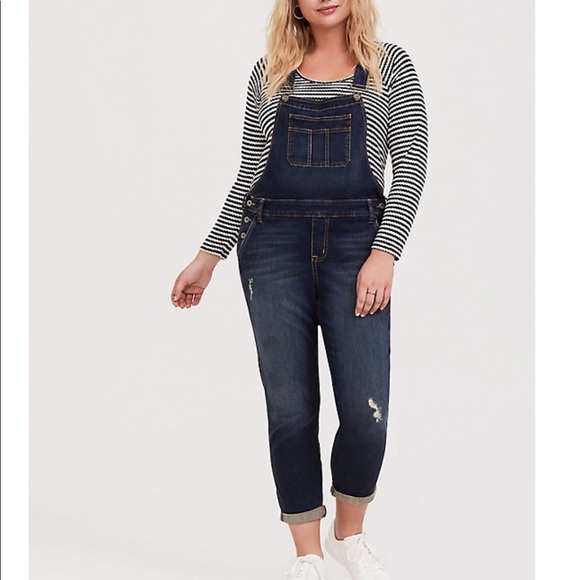 torrid Denim - Crop Overall, Torrid